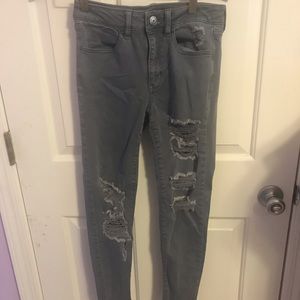 American Eagle Skinny Jeans - Gray